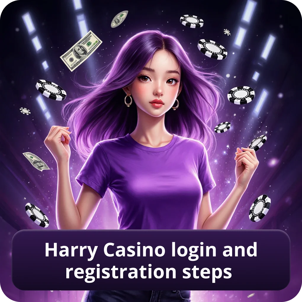 Harry Casino Login and Registration Steps