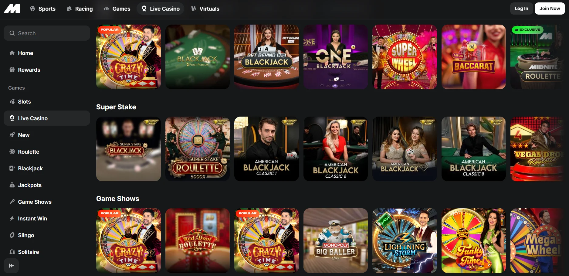 Games, slots and live casino selection Midnite Casino guide Games, slots and live casino selection Midnite Casino