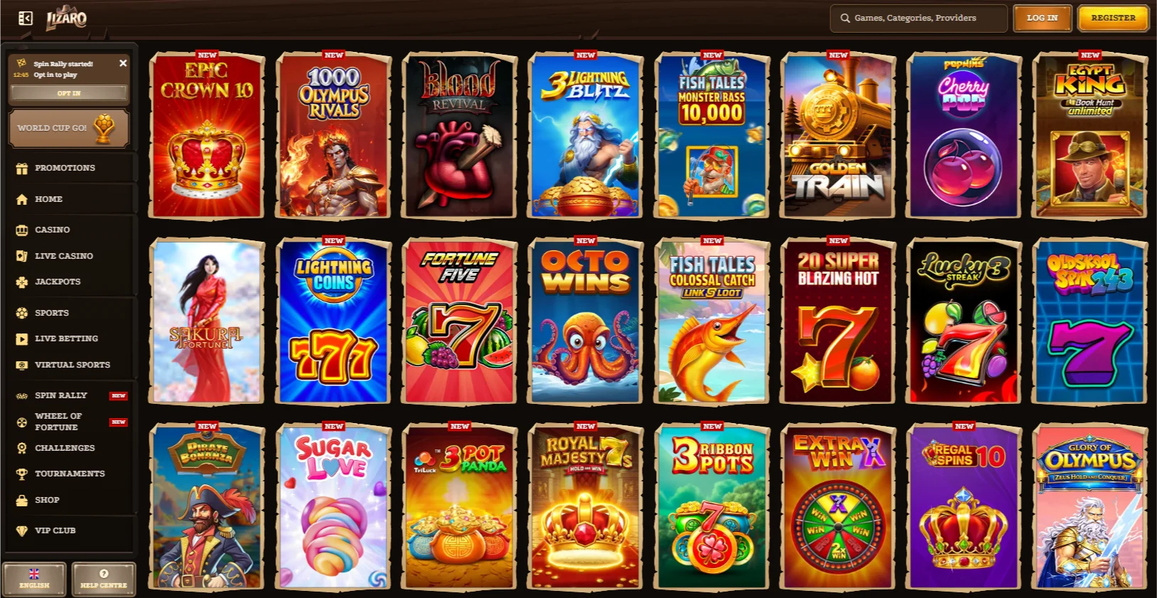 Lizaro Casino Login and Registration Guide
