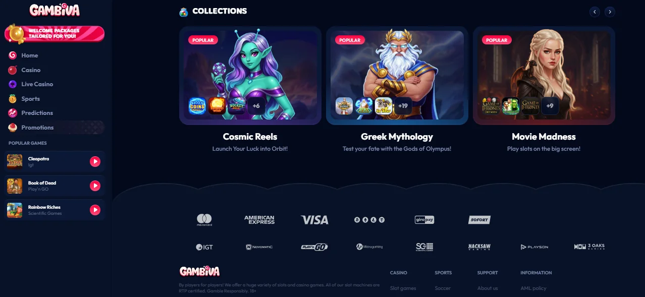 Gambiva Casino payment methods and banking options for UK players guide Gambiva Casino payment methods and banking options for UK players
