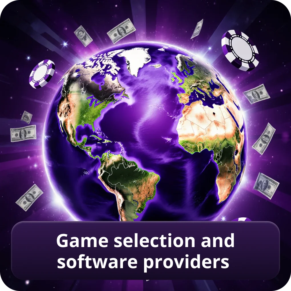 Game Selection and Software Providers