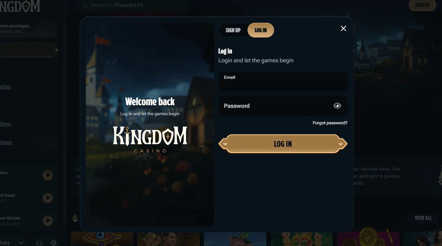 Kingdom Casino Overview and Key Features