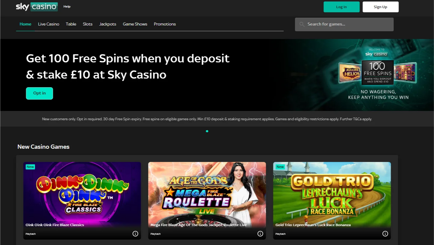 Sky Casino – Best non GamStop casinos