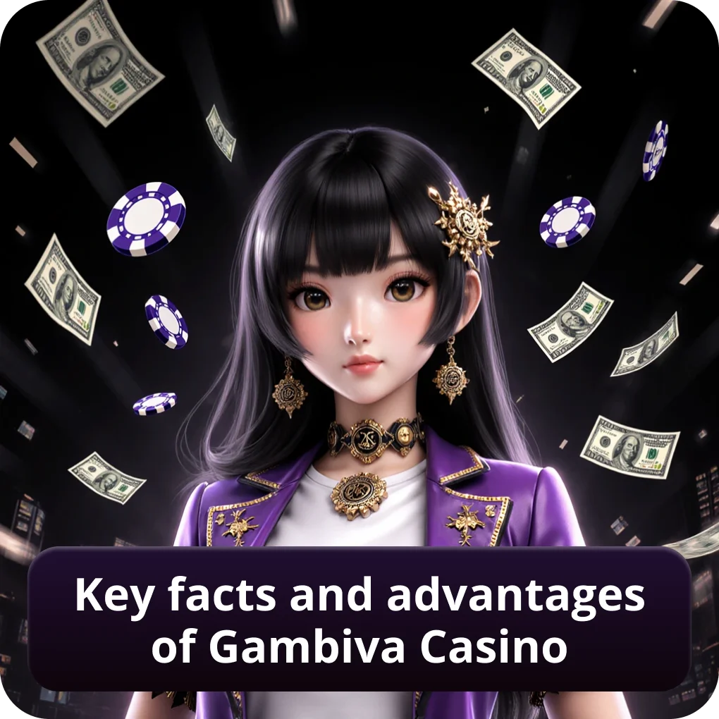 Key facts and advantages of Gambiva Casino overview Key facts and advantages of Gambiva Casino