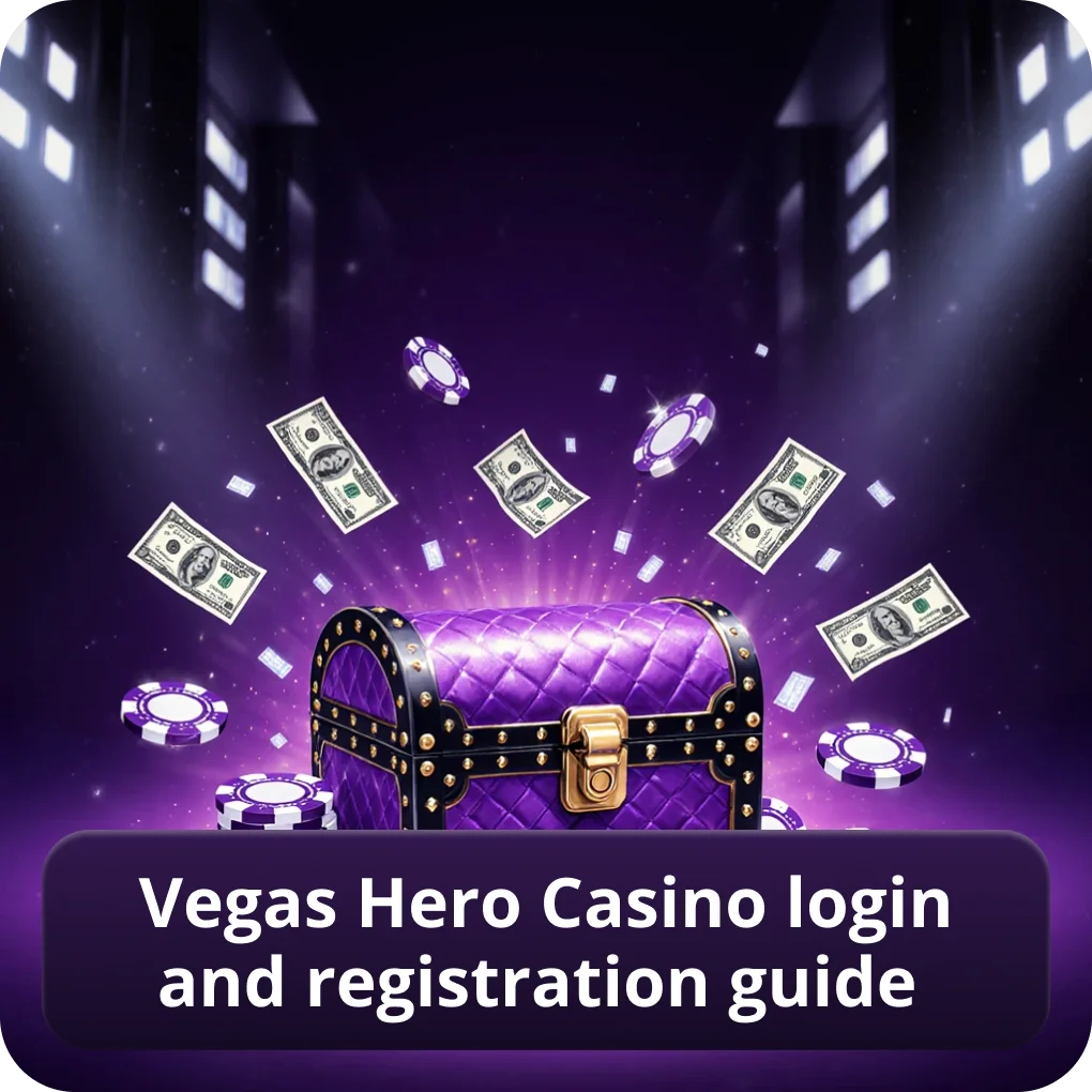 Vegas Hero Casino Login and Registration Guide