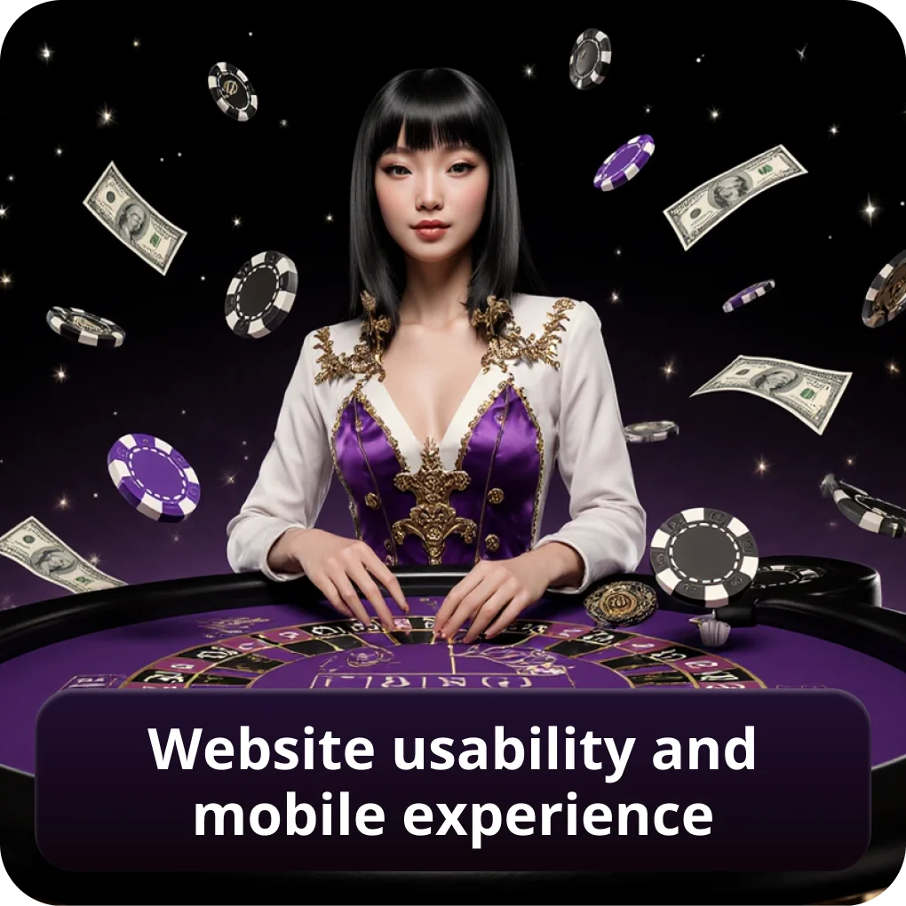Website usability and mobile experience Goldenbet