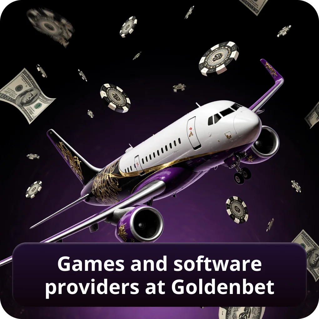 Games and software providers at Goldenbet