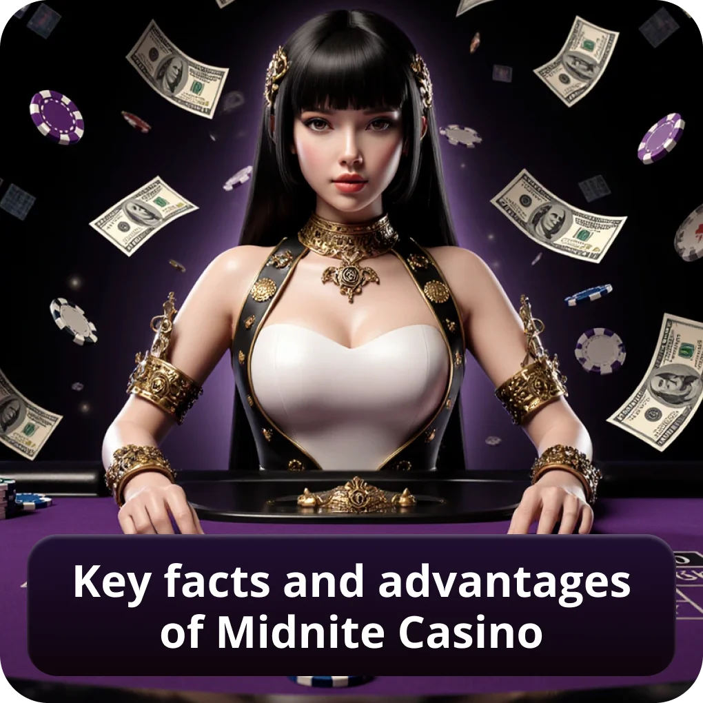 Key facts and advantages of Midnite Casino overview Key facts and advantages of Midnite Casino