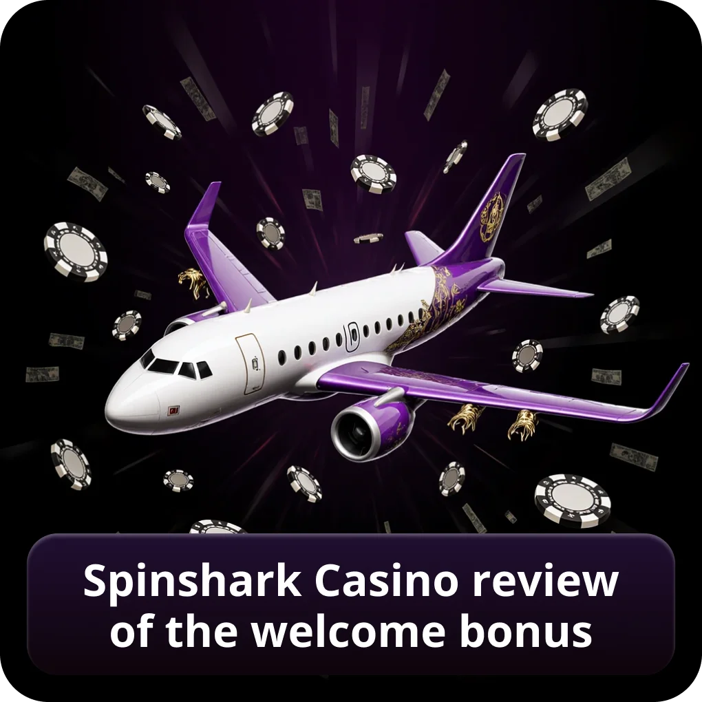 Spinshark Casino Review of the welcome bonus