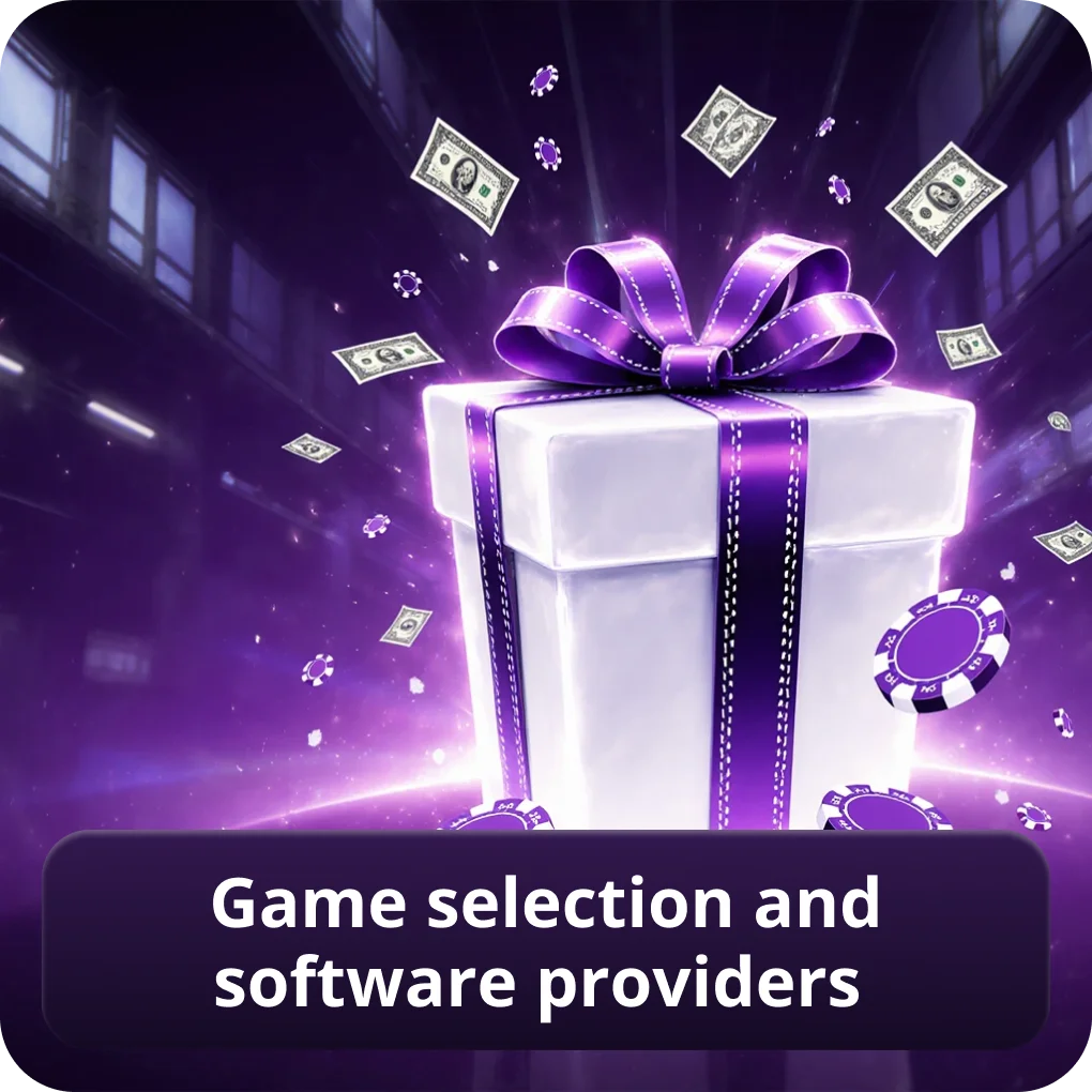 Game Selection and Software Providers